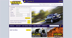 Desktop Screenshot of danyrentacar.com